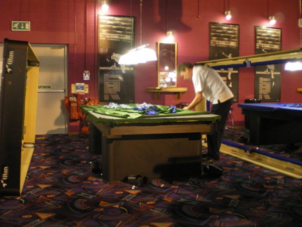 AMERICAN POOL TABLE SLATE RECOVER