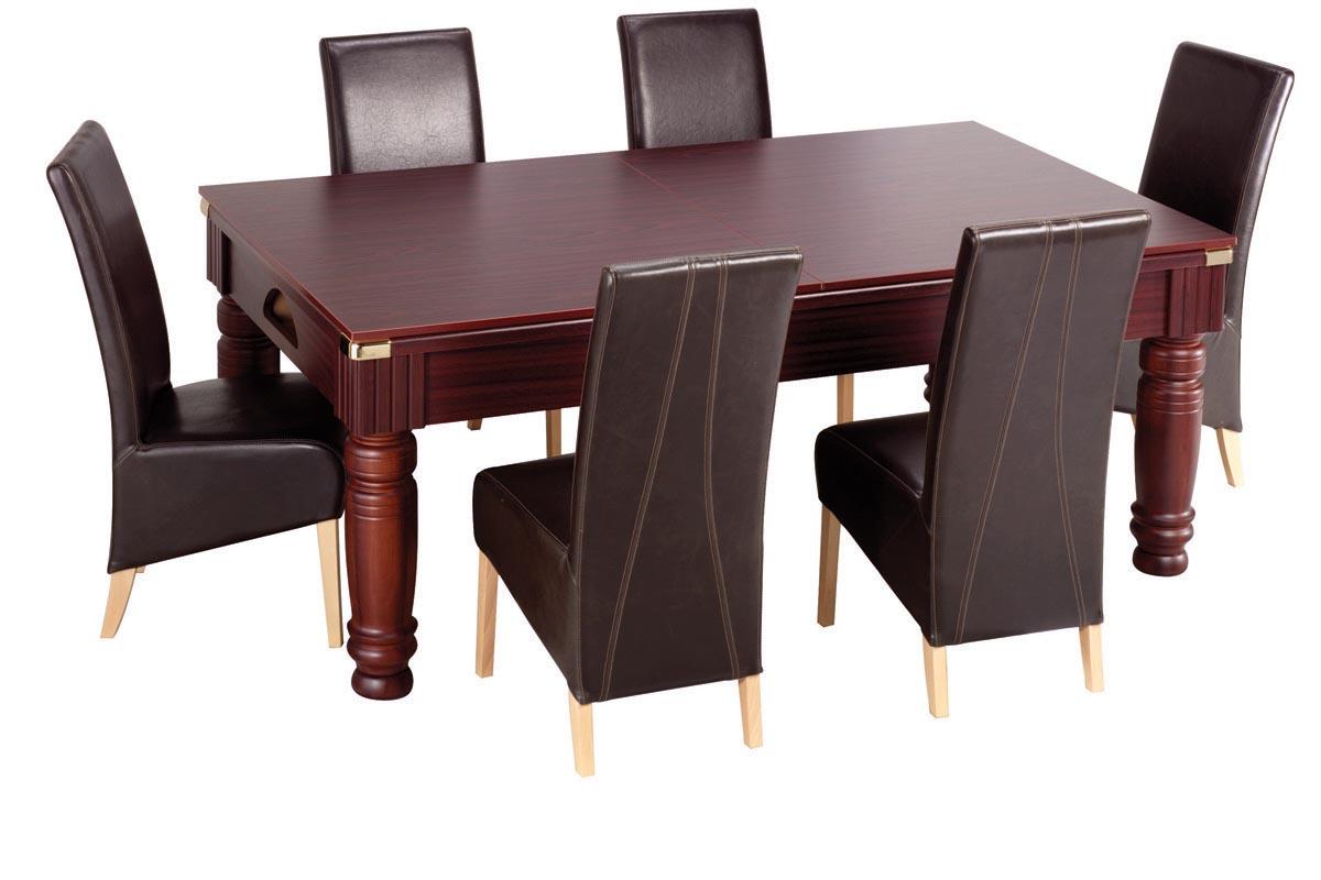 mahogany diner with chairs and top