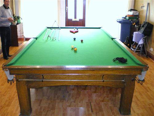 Riley Oak Snooker Table