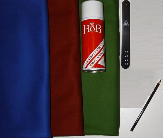 snooker and pool recovering kits